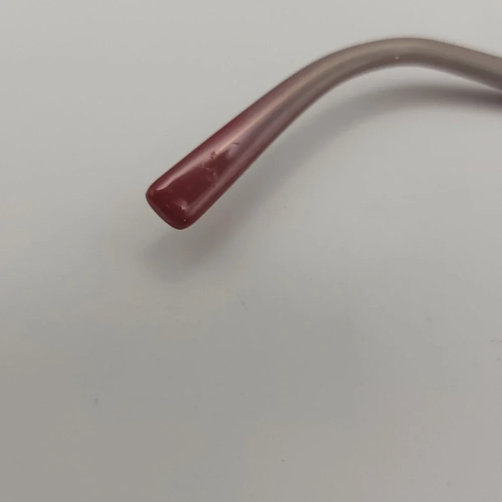 DKNY DY4570 Eyeglass Frames Only Womens Red Pink Semi Rimless 51-15-135